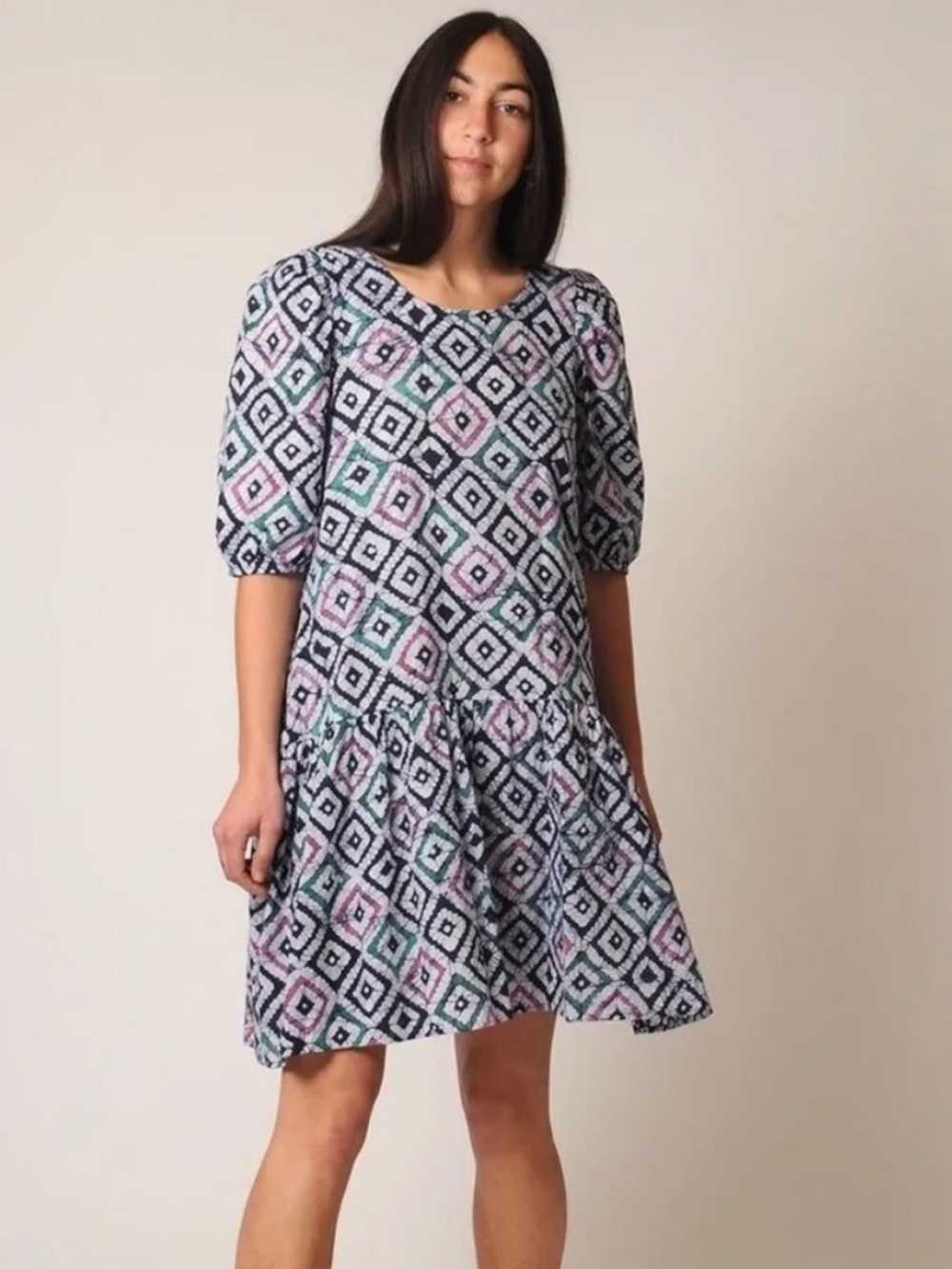 NWT Matta NY Kenia Nandini Dress in Deep Blue